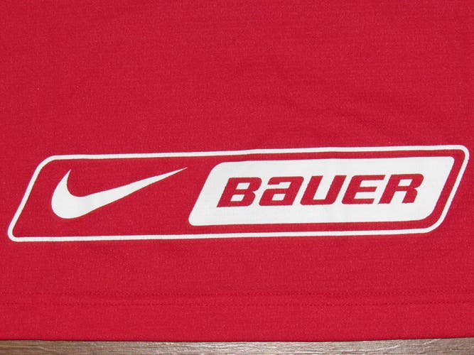 Brand New Nike Bauer Red Size XL Goalie Adult Hockey Practice Jersey LARGE SLEEVES !