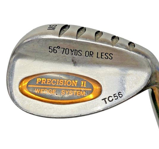 Precision II Wedge System TC56 Copper Face Sand Wedge 56* RH Regular Steel 35.5"