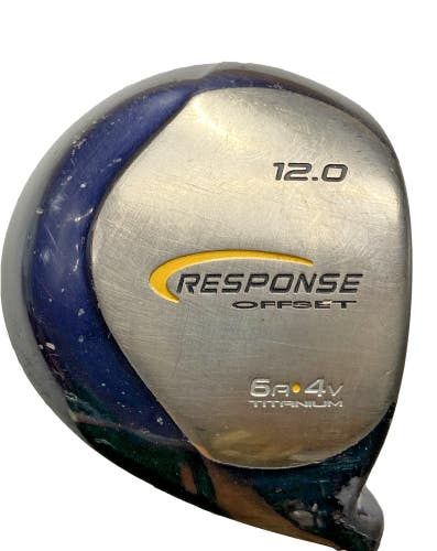 Alpha Response Offset 6A-4V Titanium Driver 12* RH Ladies Graphite 44" New Grip