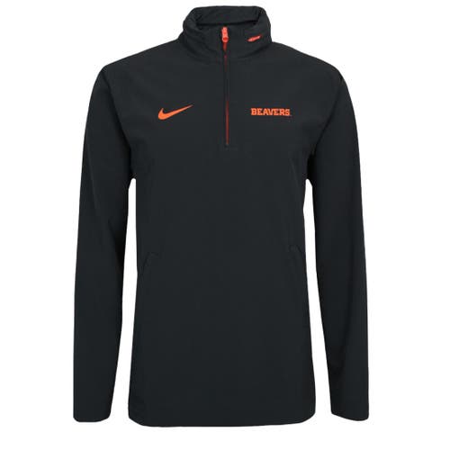 NWT men’s large Oregon State beavers Nike coaches 1/2 zip hoodie/jacket