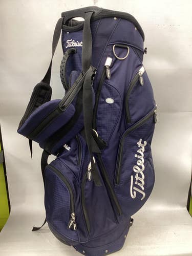 Used Titleist 7 SLOT STAND BAG Mens Stand Bag Navy Blue 11851-S000045926