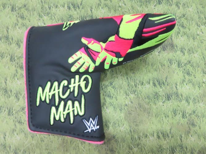 NEW * SWAG Golf WWE MACHO MAN Putter Headcover