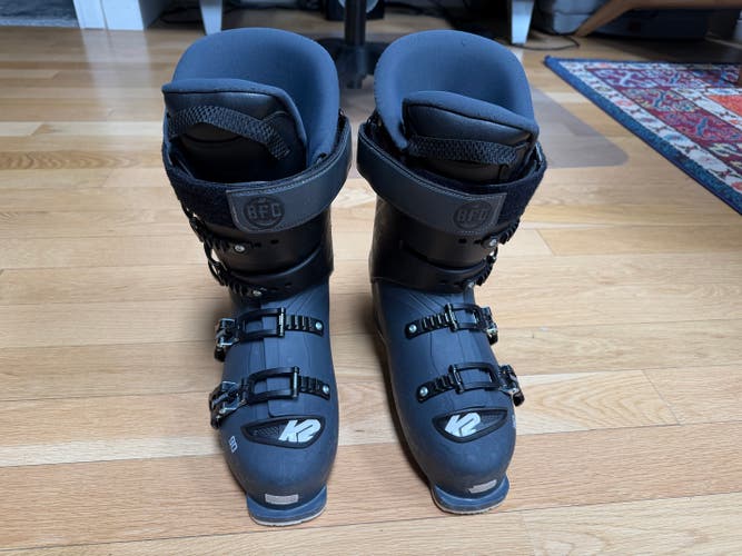Mondo 27 & 27.5 Men's K2 All Mountain BFC 90 Ski Boots Soft Flex (Used)