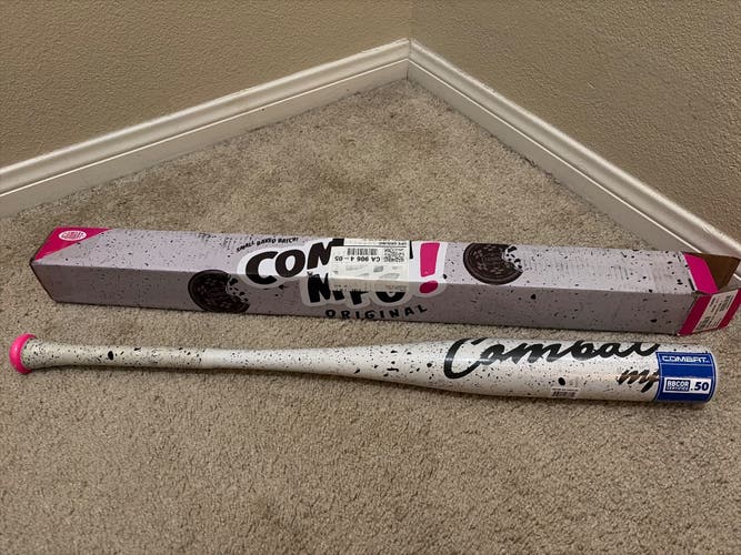2026 Combat (NEW) “Cookies and Creme” Small Batch Spec A1 BBCOR Certified Bat (-3) Alloy 32" 29 Oz.