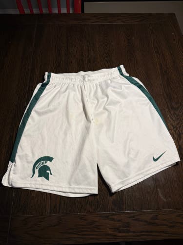 Michigan State Lacrosse Team Issued Shorts