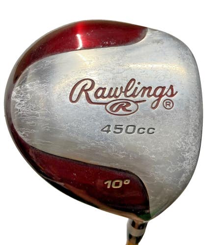 Rawlings Forged 450cc 10* Driver RH Apollo Regular Graphite 44.5" New Jumbo Grip
