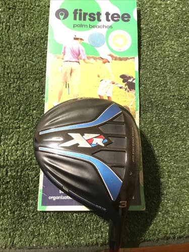Callaway XR16 3 Wood Regular Fujikura Speeder565 FW Evolution Graphite (43) VGC