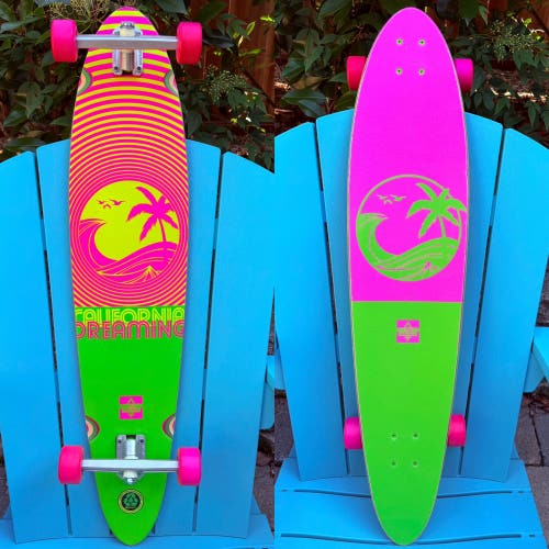 Dusters California Skateboards California Dreaming Complete Longboard Skateboard