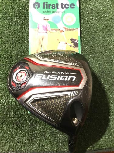 Callaway Big Bertha Fusion 10.5* Driver Ladies Diamana M+ 40 Green Graphite 44