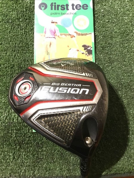 Callaway Big Bertha Fusion 10.5* Driver Ladies Diamana M+ 40 Green Graphite 44