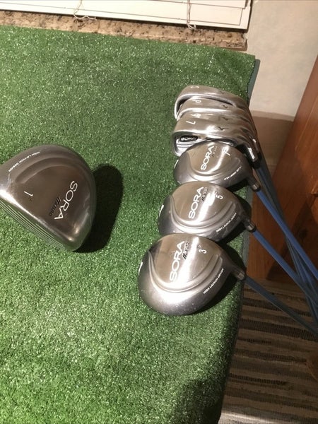 Mizuno Ladies Sora Full Set (D, 3W, 5W, 7H, 7-PW-SW, No 8i) High Launch ...