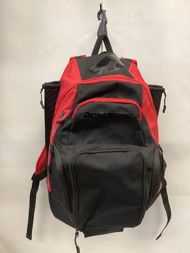 Used Demarini BACKPACK BB/SB Player Backpack Red 11851-S000045808