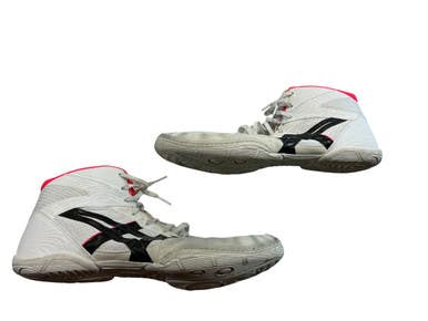 Used Asics Wrestling Shoes White Senior 11.5 11873-S000235789
