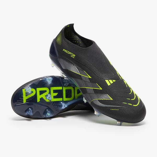 Adidas Predator Elite Laceless FG Electric Stealth Pack  display picture 3