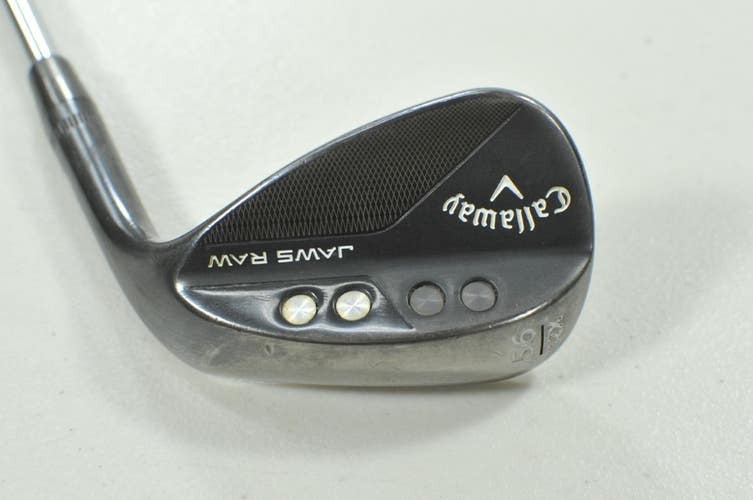 Callaway Jaws Raw Black Plasma 56*-12X Wedge DG MID Wedge Flex 115 Steel #211138