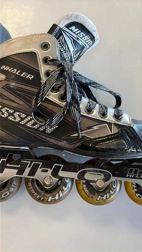 Used Mission Roller Hockey Skates Black Senior 6 11860-C000307772