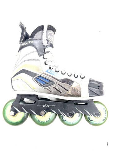 Used Bauer Roller Hockey Skates Grey Senior 5 11860-C000307761