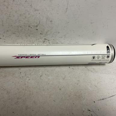 Used Easton Stealth Speed SSR38 Fastpitch Bat White And Purple 33" 11855-S000202315