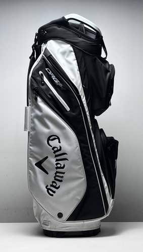 Callaway Org 14 Cart Bag White 14-Way Divide Single Strap Golf Bag