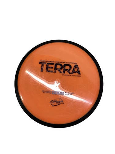 Used MVP 2021 JAMES CONRAD CHAMP TERRA Disc Golf Driver Orange 11347-S000267703
