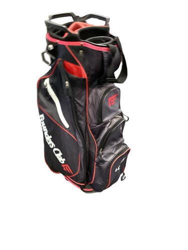 Used Founders Club PREMIUM 14 WAY CART BAG + SUNDAY BAG Mens Cart Bag Black 11347-S000267664