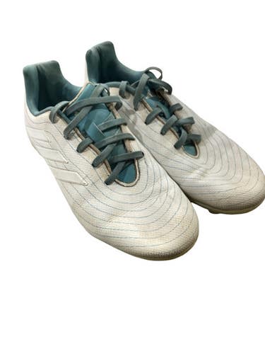 Used Adidas Soccer Cleats White Junior 03.5 11347-S000267658