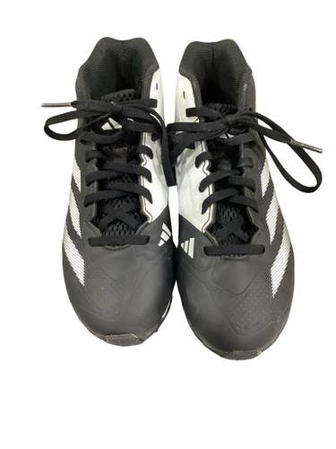Used Adidas Jr FB Cleats Black Junior 03.5 11347-S000267654