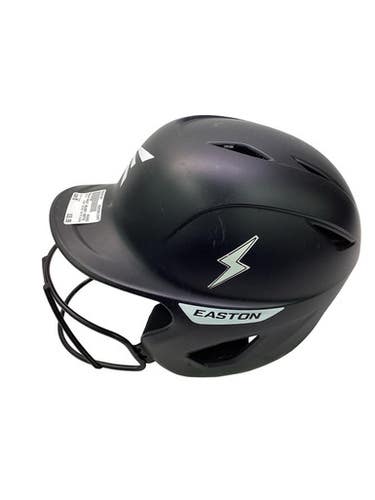 Used Easton GHOST HELMET MATTE BLACK Batting Helmet w/Mask Black MD 11347-S000267597