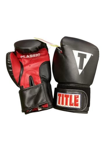 Used Title Boxing Gloves Red Senior 11613-S000180827
