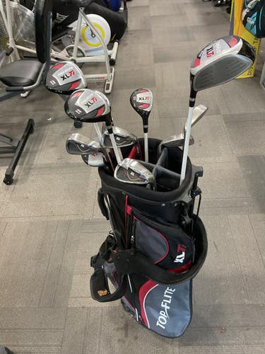 Used Top Flite XL TI MRH SET Mens Package Set RH Red 13 Piece 11614-S000235070
