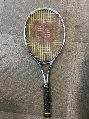 Used Wilson IMPACT Adult Tennis Racquet White Unknown 11614-S000235054
