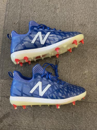 Used New Balance COMP V1 BB/SB Cleats Royal Blue Senior 10 11614-S000235024