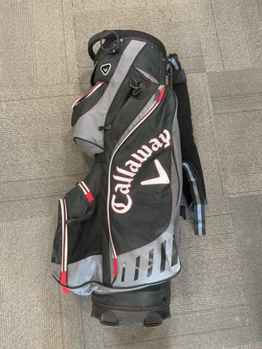 Used Callaway CART BAG Mens Cart Bag Red 11614-S000235010