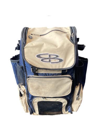 Used BoomBah SUPERPACK BB/SB Player Backpack Royal Blue 11883-S000160706