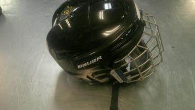 Used Bauer PROFILE 1 Helmet Cage Combo Black SM 11868-S000068946