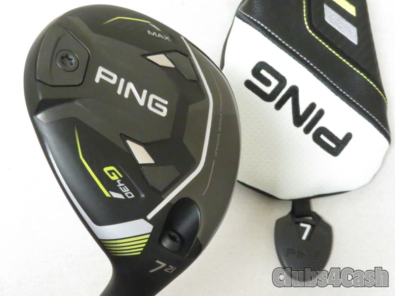 PING G430 Max Fairway 21 7 Wood TOUR 2.0 Chrome 75 Regular +Cover