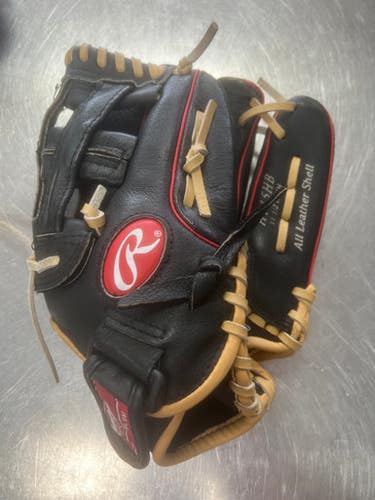 Used Rawlings HIGHLIGHT BB/SB Glove RH Throw Black 11 1/2" 11497-S000157211