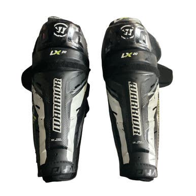Used Warrior LX ALPHA 20 SHIN GUARD Senior Shin Guards Black 15" 11760-S000090832