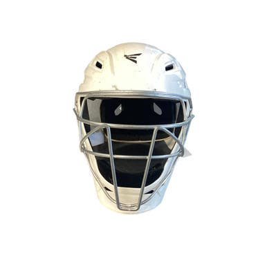 Used Easton CATCHERS HELMET Catchers Helmet w/Mask White LG 11760-S000090825