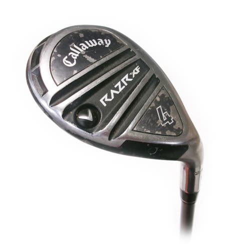 Callaway RAZR XF 24* 4 Hybird/Rescue Graphite Stock Callaway 50g Womens Flex
