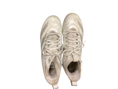 Used Adidas Soccer Cleats White Youth 08.0 11846-S000103461