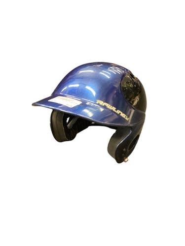 Used Rawlings BATTING HELMET Batting Helmet No Mask Navy Blue One Size 11846-S000103418