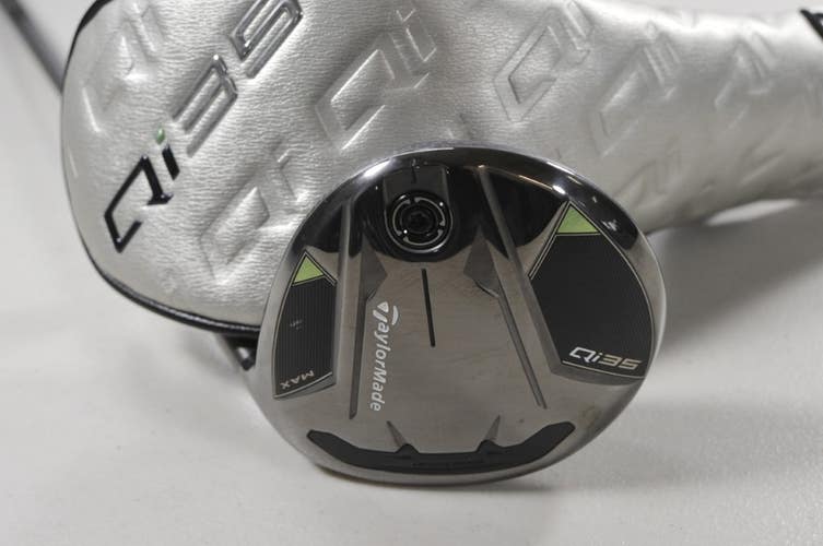 TaylorMade Qi35 Max 9-24.5* Fairway Wood Stiff Flex Right 50g Graphite # 216094