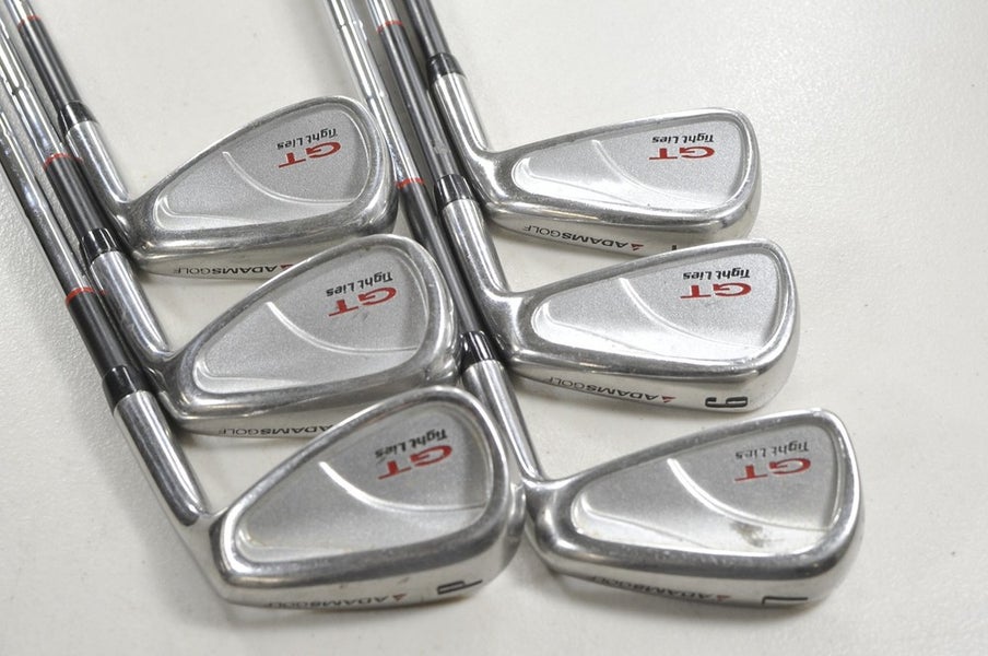 Adams Tight Lies GT 5-PW Iron Set Stiff Flex Right Steel # 215987