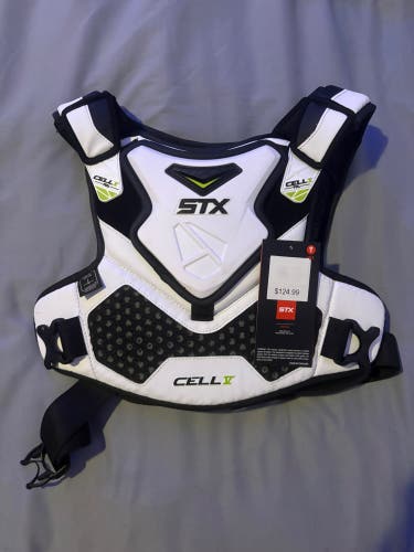 Large Adult STX Cell V Shoulder Lacrosse Pads (Used)
