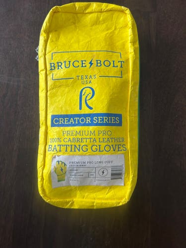Youth Large Coach Rac Bruce Bolt Batting Gloves