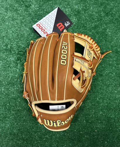 Wilson A2000 11.5" Classics 1786 Infield Baseball Glove - Tan