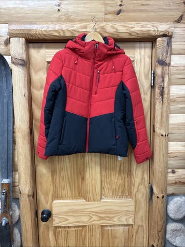 Spyder Womans Haven Jacket Size 8 Pulse Red NEW!