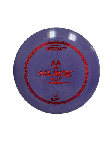 Used Discraft ESP FLX NUKE Disc Golf Driver Purple 172g 11692-S000149869