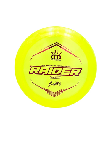 Used Dynamic Discs RW RAIDER Disc Golf Driver Optic Yellow 171g 11692-S000149905